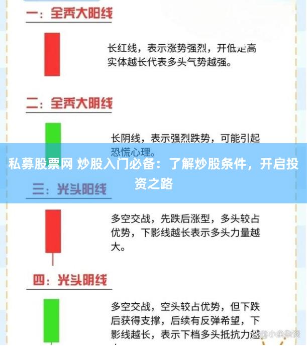 私募股票网 炒股入门必备：了解炒股条件，开启投资之路
